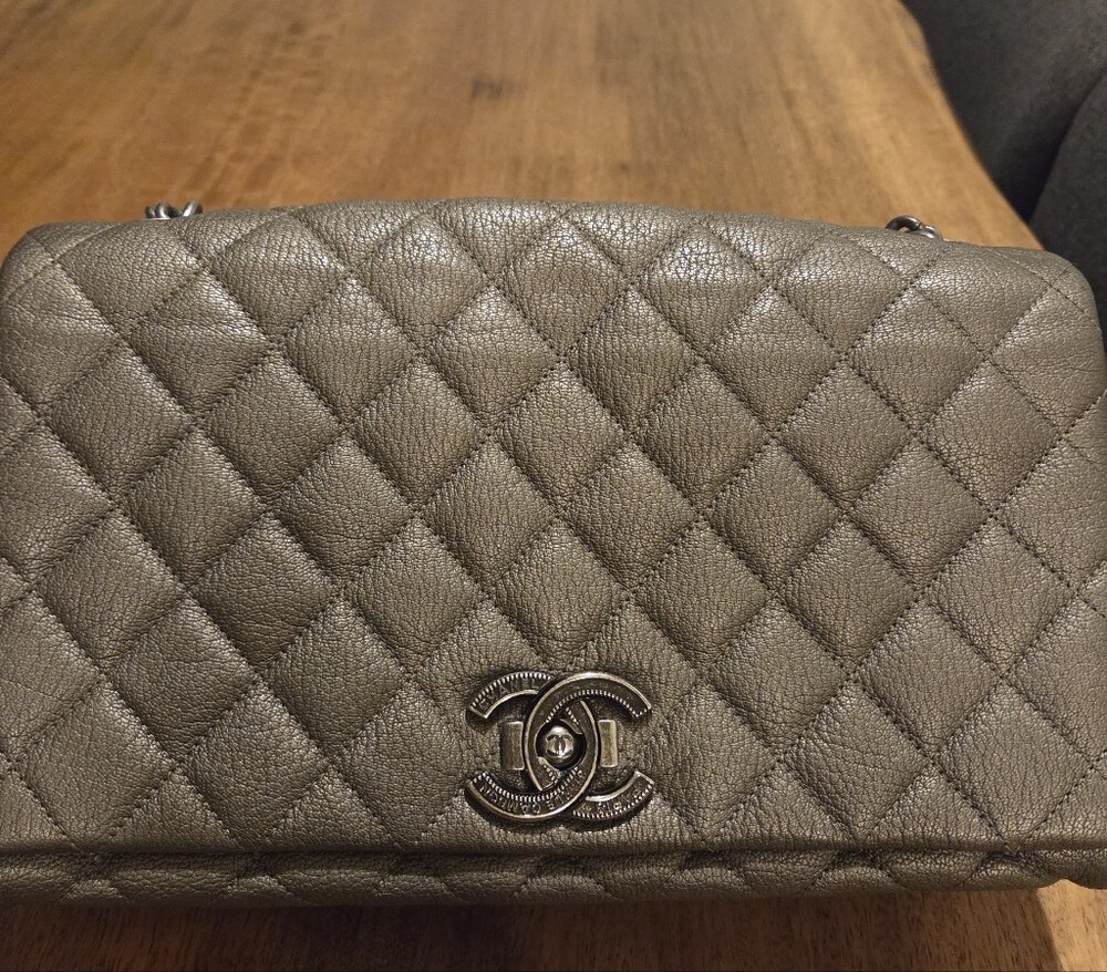 Chanel Metallic City Rock Flap Bag